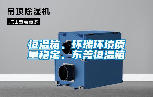 恒溫箱、環(huán)瑞環(huán)境質(zhì)量穩(wěn)定、東莞恒溫箱