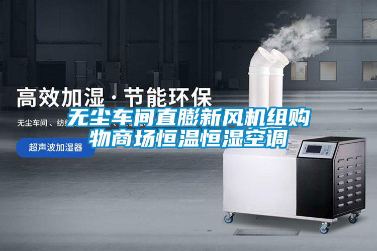 無(wú)塵車(chē)間直膨新風(fēng)機(jī)組購(gòu)物商場(chǎng)恒溫恒濕空調(diào)