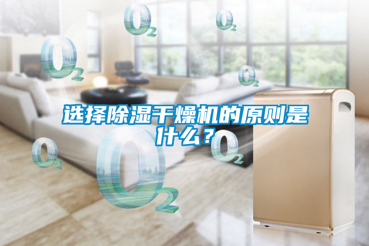 選擇除濕干燥機(jī)的原則是什么？