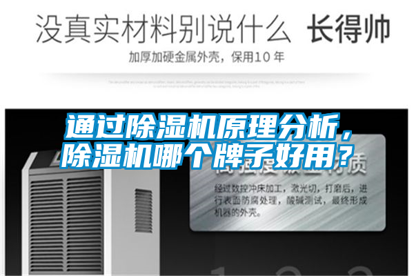 通過除濕機原理分析，除濕機哪個牌子好用？