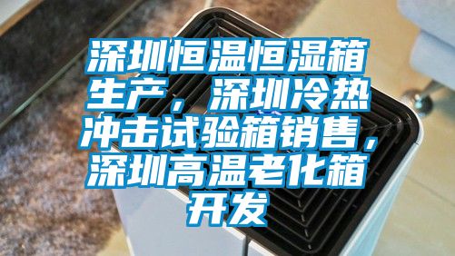 深圳恒溫恒濕箱生產(chǎn)，深圳冷熱沖擊試驗箱銷售，深圳高溫老化箱開發(fā)