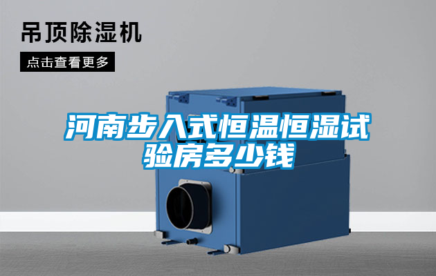 河南步入式恒溫恒濕試驗(yàn)房多少錢(qián)