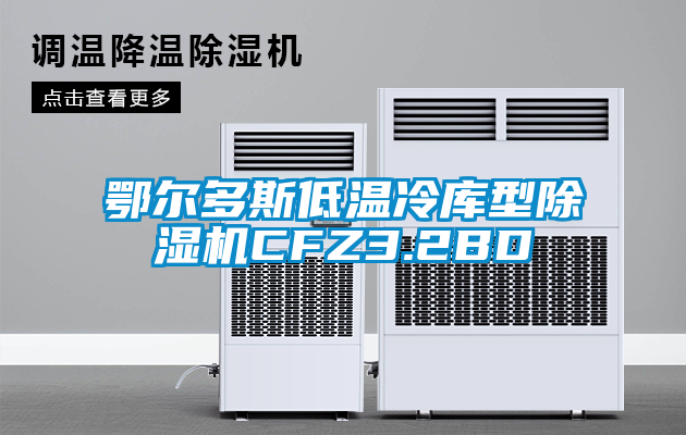 鄂爾多斯低溫冷庫型除濕機(jī)CFZ3.2BD