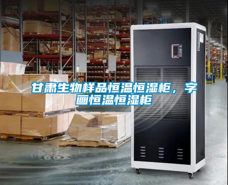 甘肅生物樣品恒溫恒濕柜，字畫恒溫恒濕柜
