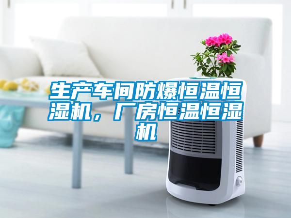 生產(chǎn)車間防爆恒溫恒濕機，廠房恒溫恒濕機