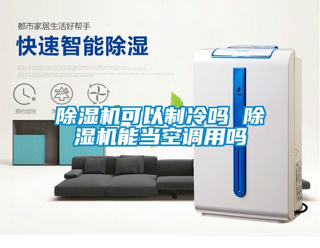 除濕機可以制冷嗎 除濕機能當(dāng)空調(diào)用嗎