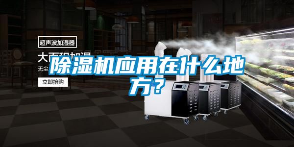 除濕機(jī)應(yīng)用在什么地方？