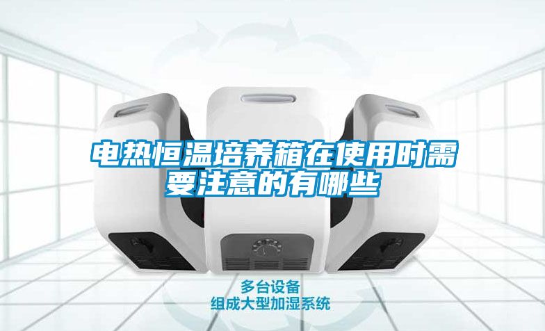 電熱恒溫培養(yǎng)箱在使用時(shí)需要注意的有哪些