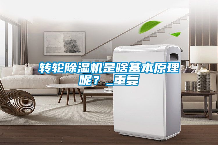 轉(zhuǎn)輪除濕機(jī)是啥基本原理呢？_重復(fù)