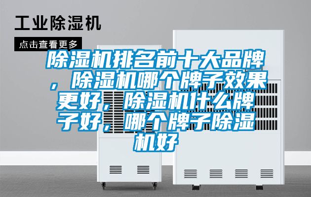 除濕機排名前十大品牌，除濕機哪個牌子效果更好，除濕機什么牌子好，哪個牌子除濕機好
