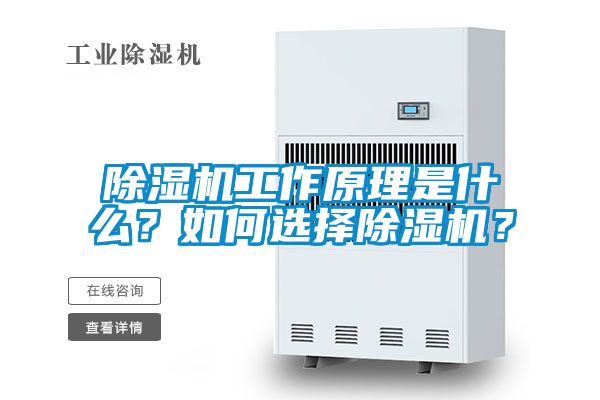除濕機工作原理是什么？如何選擇除濕機？