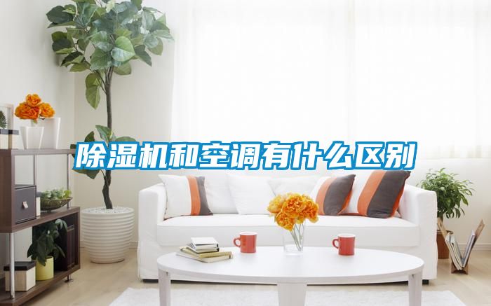 除濕機和空調有什么區(qū)別