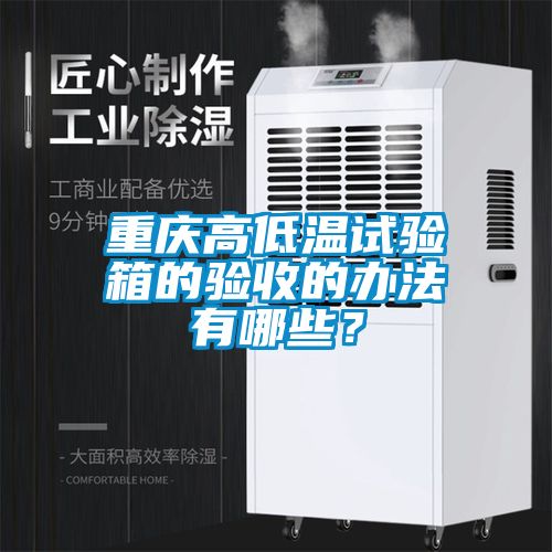 重慶高低溫試驗(yàn)箱的驗(yàn)收的辦法有哪些？