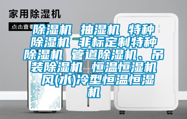 除濕機 抽濕機 特種除濕機 非標定制特種除濕機 管道除濕機、吊裝除濕機 恒溫恒濕機 風(水)冷型恒溫恒濕機