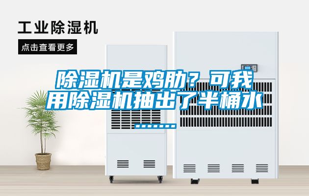 除濕機(jī)是雞肋？可我用除濕機(jī)抽出了半桶水.......