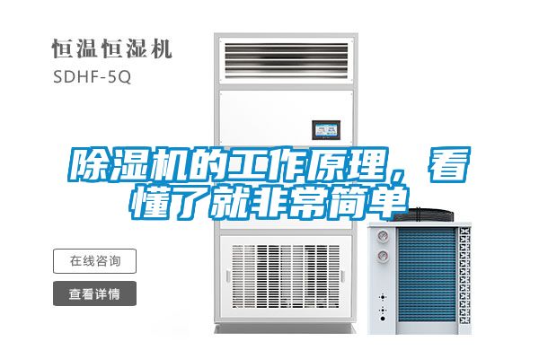 除濕機的工作原理，看懂了就非常簡單