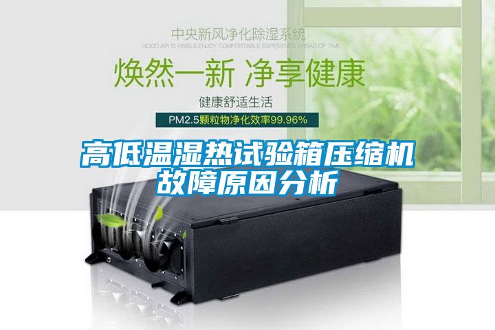 高低溫濕熱試驗箱壓縮機(jī)故障原因分析